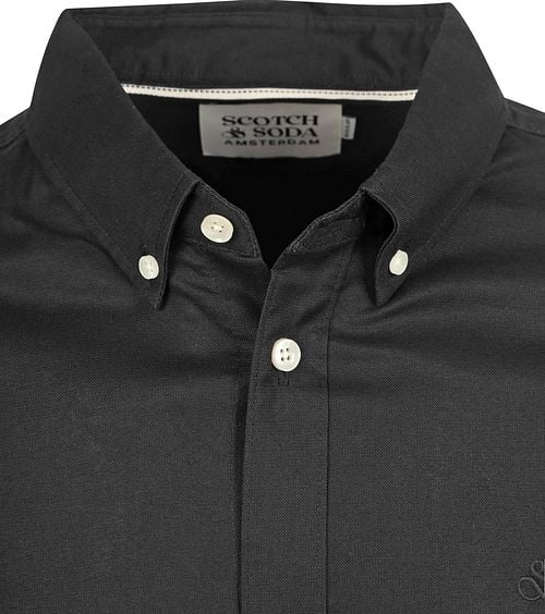 Scotch and Soda Core Oxford Hemd Schwarz Product / Detail