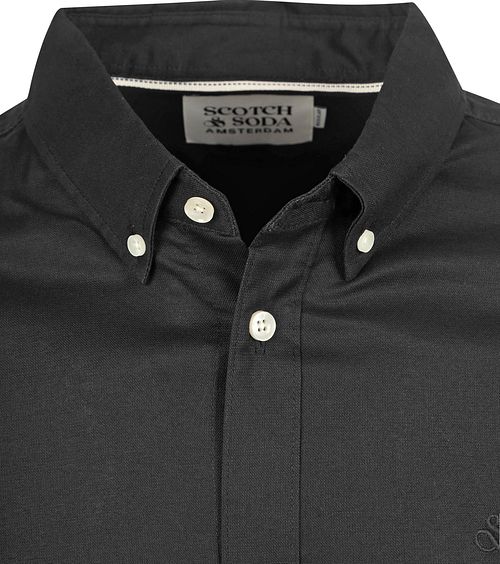 Scotch and Soda Core Oxford Shirt Black Product / Detail