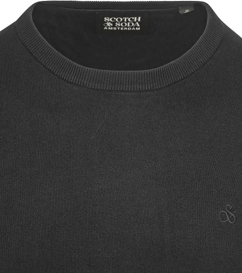 Scotch and Soda Core Pullover Zwart Product / Detail