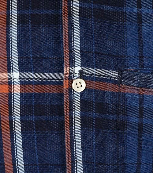 Scotch and Soda Shirt Blue Checkered Product / Detail