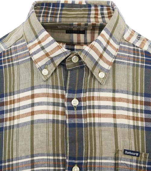 Barbour Laneskin Shirt Checkered Green Product / Detail