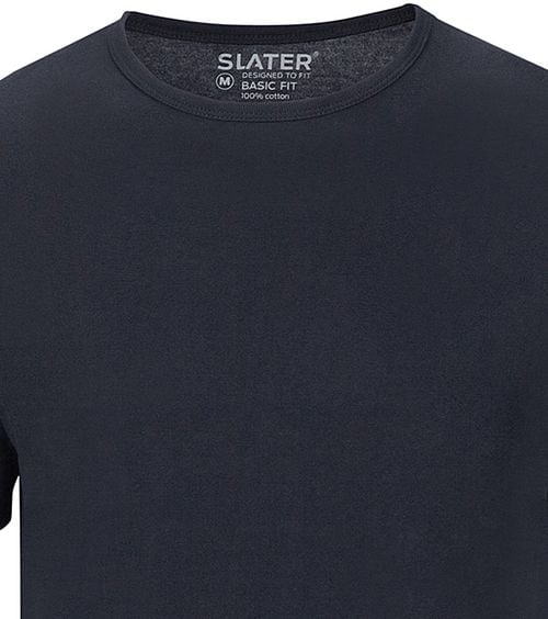 Slater 2-pack Basic Fit T-shirt Navy Product / Detail
