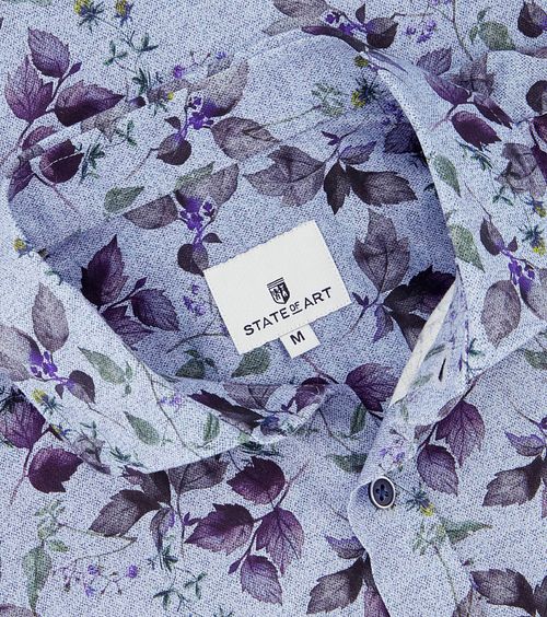 State of Art Chemise Plantes Bleues Product / Detail