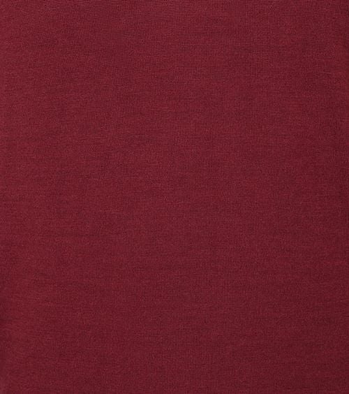 State Of Art Half Zip Wol Mix Bordeaux Rood Product / Detail