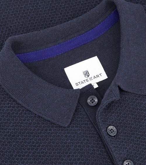 State Of Art Polo Marine Knitted Product / Detail