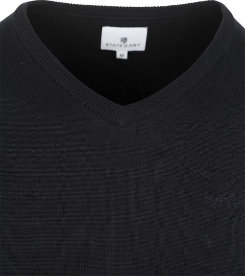 State Of Art Pull V-Neck Marine Product / Detail