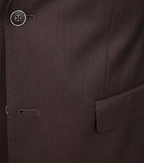 Suit Strato Wool Bordeaux Product / Detail