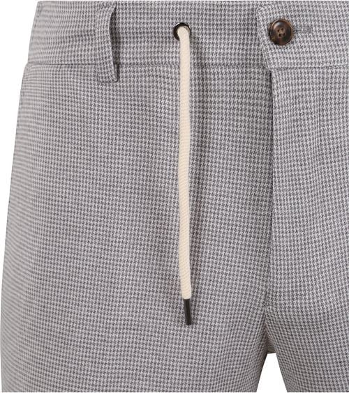Suitable Pantalon Jersey Pied De Poule Grijs Product / Detail
