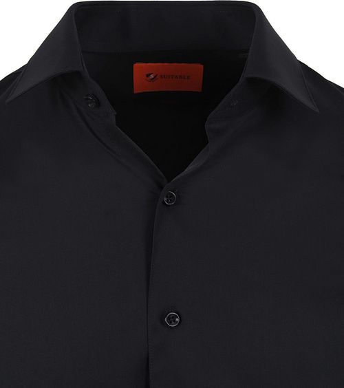 Suitable Chemise Twill Noir Product / Detail