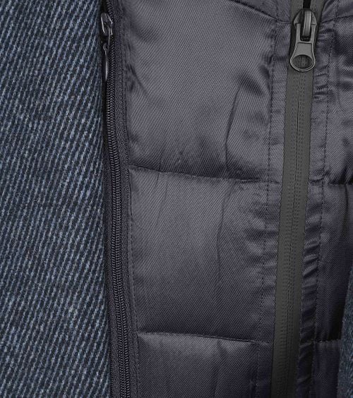 Suitable Coat Wol Twill Donkerblauw Product / Detail