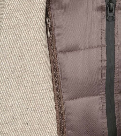Suitable Coat Wolle Twill Sand Product / Detail