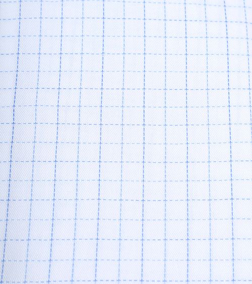 Suitable Dobby Shirt Checks Light Blue Product / Detail