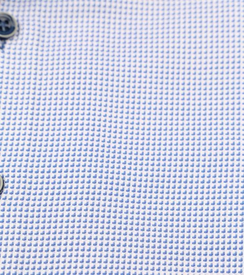 Suitable Twill Hemd Druckmuster Hellblau Product / Detail