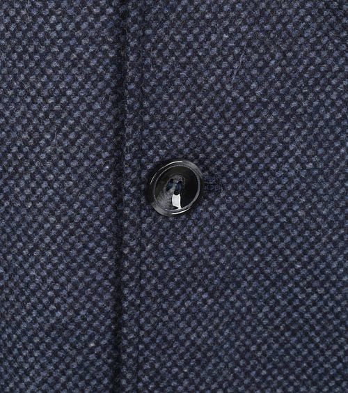 Suitable K150 Coat Wol Blend Ruit Donkerblauw Product / Detail
