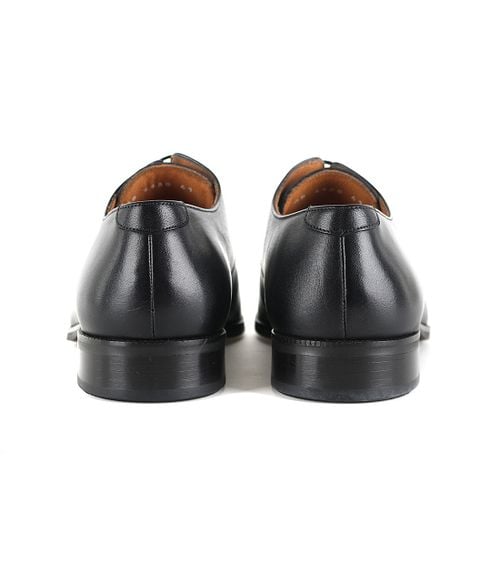 Suitable Leather Derby Shoe Black Product / Achterkant