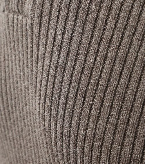 Suitable Mou Half Zip Pullover Taupe Product / Detail