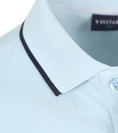 Suitable Respect Polo Tip Ferry Bleu Clair Product / Detail