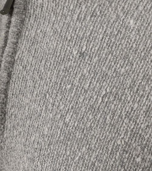 Suitable Half Zip Pull-over Laine Boiled Gris Product / Detail