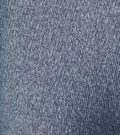 Suitable Pullover Boiled Wool Blue Product / Detail
