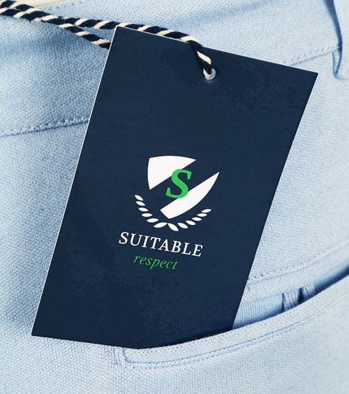 Suitable Respect Jink Short Lichtblauw Product / Detail