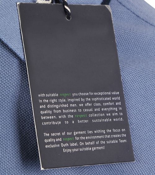 Suitable Respect Polo Tip Ferry Blauw Product / Detail