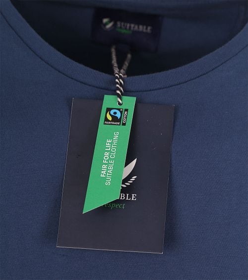 Suitable Respect T-shirt Jim Denim Blue Product / Detail