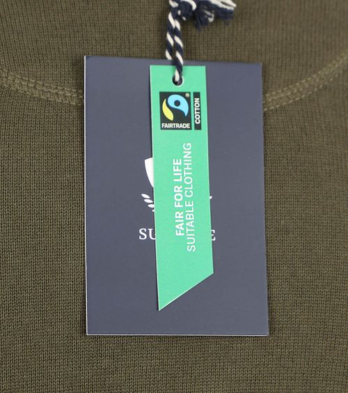 Suitable Respect Vinir Pullover Olive Green Product / Detail