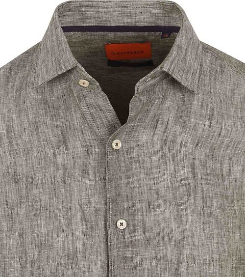 Suitable Shirt Linen Green Product / Detail