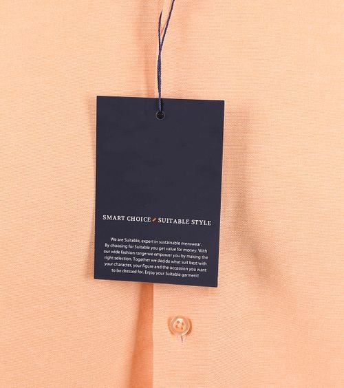 Suitable Short Sleeve Overhemd Oranje Product / Detail