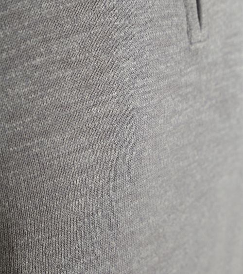 Suitable Slub Yarn Half Zip Pullover Grey Product / Detail
