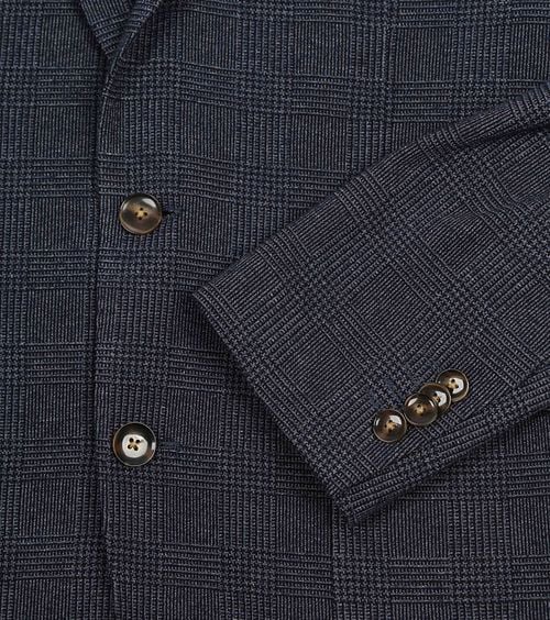 Suitable Sports Jacket Fame Checks Navy Product / Detail
