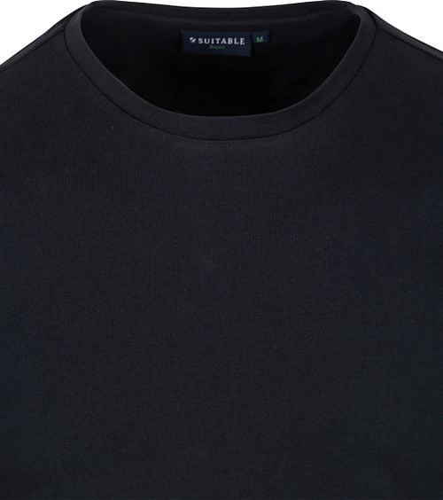 Suitable Respect T-shirt Jim Steel Dark Blue Product / Detail