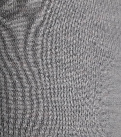 Suitable Pullover V-Hals Wol Grijs Product / Detail