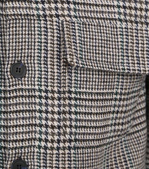 Suitable Overshirt Augustus Flanel Beige Product / Detail