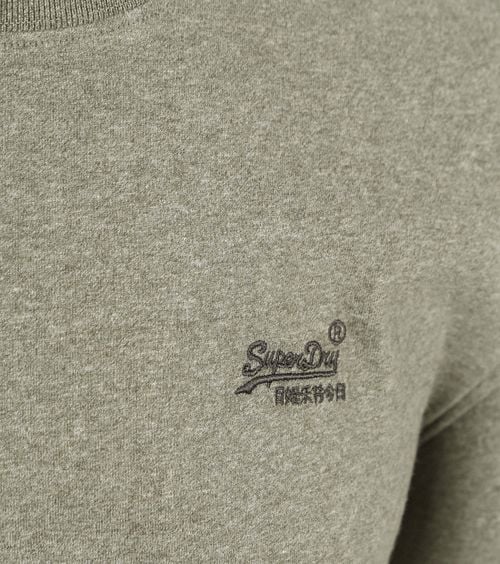 Superdry Classic T-Shirt Melange Olive Product / Detail