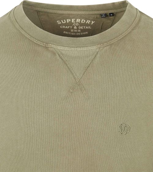 Superdry Sweater Classic Essential Olive Green Product / Detail