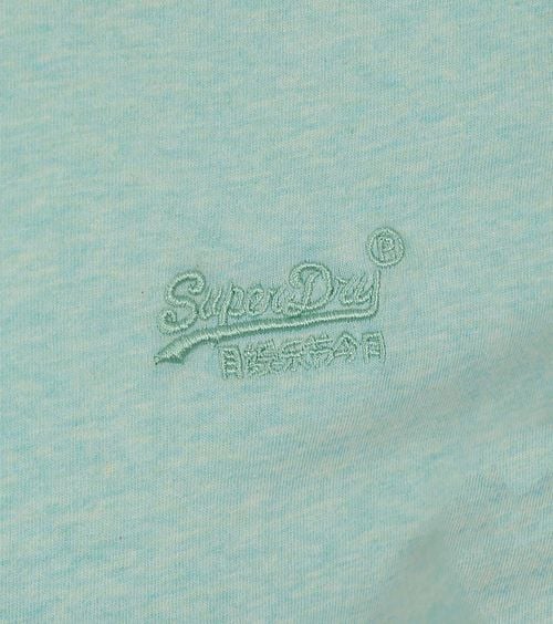 Superdry Classic T Shirt Melange Light Green Product / Detail