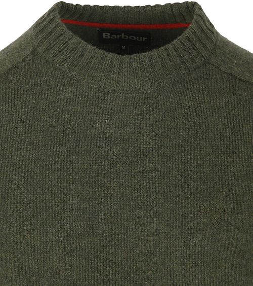 Barbour Grangetown Pullover Wool Olive Green Product / Detail