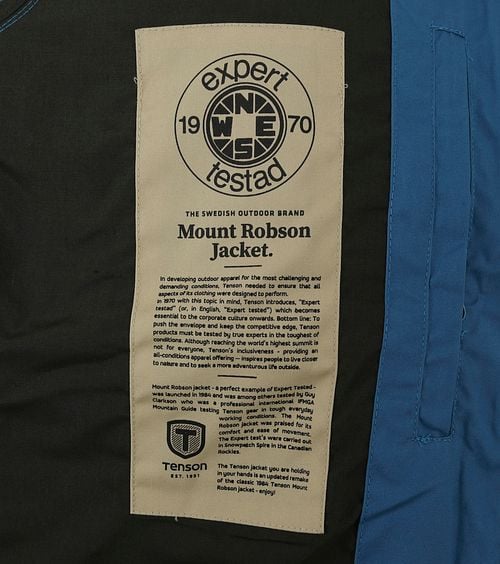 Tenson Robson Jacke Blau Product / Detail
