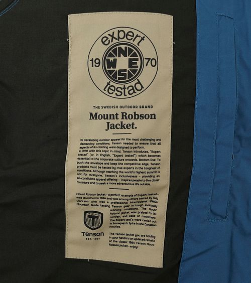 Tenson Robson Jacket Blue Product / Detail