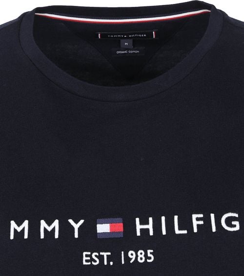 Tommy Hilfiger Logo T Shirt Navy Product / Detail