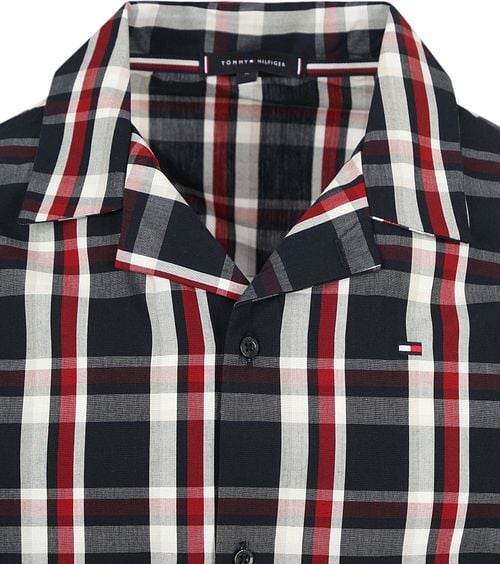 Tommy Hilfiger Pyjama Set Plaid Dark Blue Product / Detail
