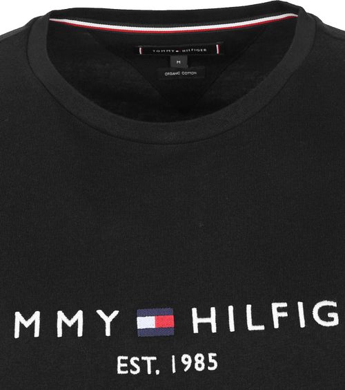Tommy Hilfiger T-Shirt Logo Noir Product / Detail