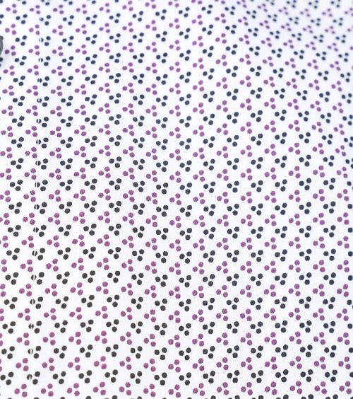 OLYMP Luxor Hemd Druck Weiß Navy Product / Detail