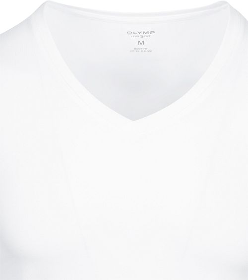 OLYMP Level Five Unterziehshirt/ T-Shirt mit tiefem V-Hals & Bod Product / Detail