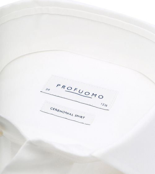 Profuomo Shirt Off-White Product / Detail