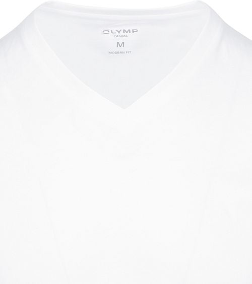 Olymp T-shirt V-Neck 2-Pack Model / Voorkant
