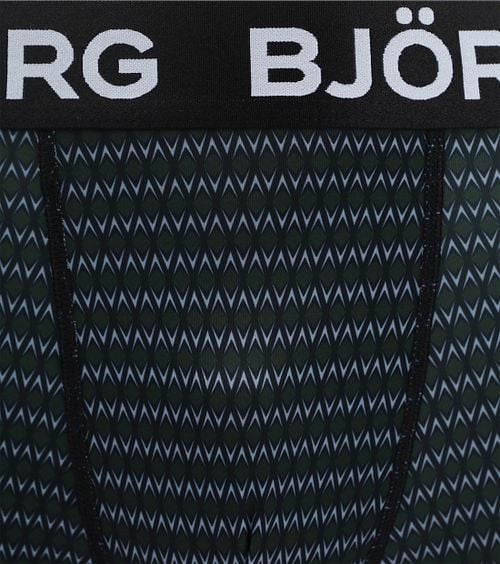 Bjorn Borg Performance Boxers 2-Pack Zwart Petrol Product / Detail