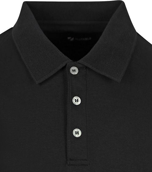 Suitable Boris Poloshirt Zwart Product / Detail