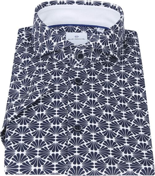 Blue Industry Shirt Short Sleeve Navy Product / Detail
